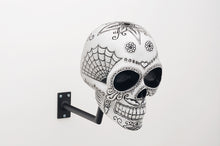 Load image into Gallery viewer, &lt;transcy&gt;H-Skull Mexican Mustache Helmet Holder&lt;/transcy&gt;
