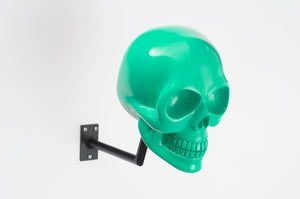 H-Skull Support pour casque Aqua Green