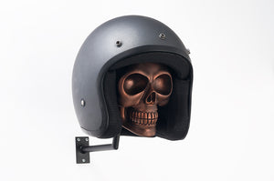 H-Skull Support pour casque Antik Copper