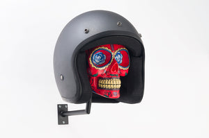 <transcy>H-Skull Helmhalter Mexican Red</transcy>