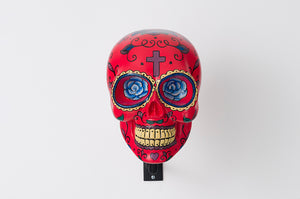 <transcy>H-Skull Helmet Holder Mexican Red</transcy>