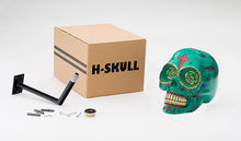 Load image into Gallery viewer, &lt;transcy&gt;H-Skull Helmet Holder Mexican Turquoise&lt;/transcy&gt;
