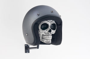 <transcy>H-Skull Mexican Mustache Helmet Holder</transcy>