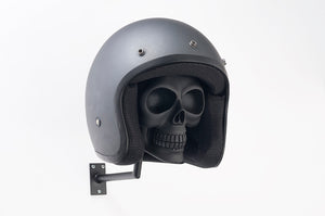 H-Skull Support pour casque Black